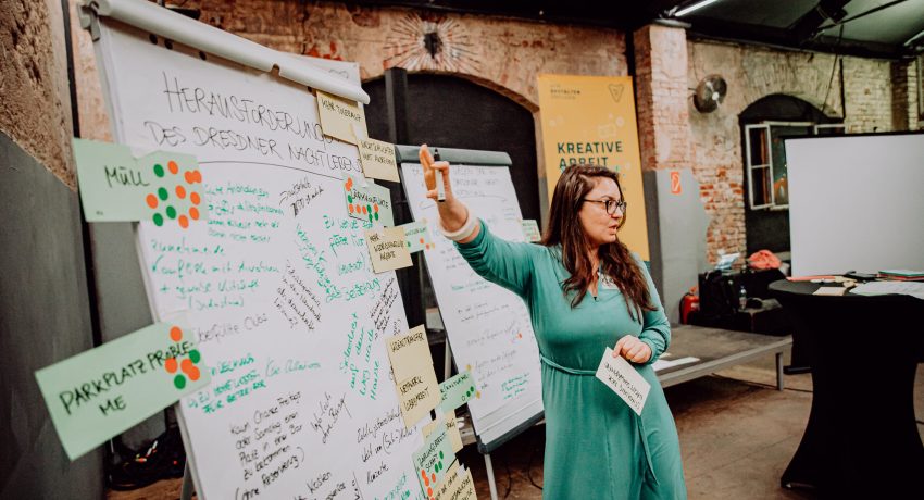 Workshop „Nachtökonomie – Dresden arbeitet auch nachts“ im KLEINVIEH am 18.04.2023   +++   Aufgenommen von Robert Michalk Photography